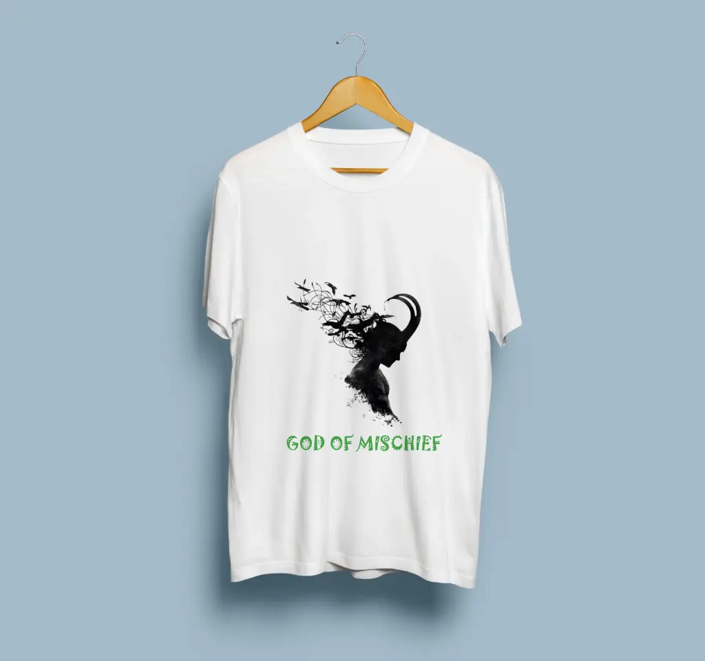 Loki White oversized t-shirt